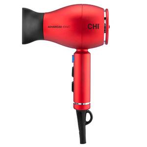 lot 15580 image: CHI 1875 Series Advanced Ionic Compact Hair Dryer, Blow Dryer For Ultra-Fast Hair Drying, Reduces Frizz and Increases Shine, 3 Heat  2 Speed Settings - Retail $163