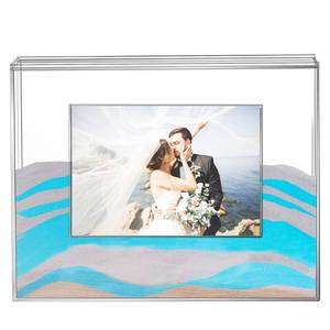 lot 15632 image: Queekay Wedding Unity Sand Ceremony Photo Frame Clear Acrylic Sand Ceremony Shadow Box with Picture Frame for Wedding Decorations Home Decor Keepsake (Classic Style) - Retail $30