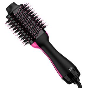lot 15636 image: Aopant Hair Dryer Brush Blow Dryer in One, 4 in 1 Styling Tools Blow Dryer with Ceramic Oval Barrel, Hair Dryer and Styler Volumizer, Hot Air Straightener Brush for All Hair Types - Retail $30