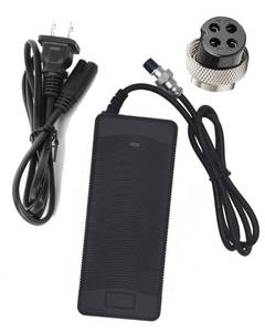 lot 16056 image: Suptopone Electric Scooter Charger 4 Prong for Ninebot SS-MAXMini PROMini lite, 63V 2A 4-Pin Connector Battery Charger Replacement Accessories with Ninebot by Segway Go Kart - Retail $25