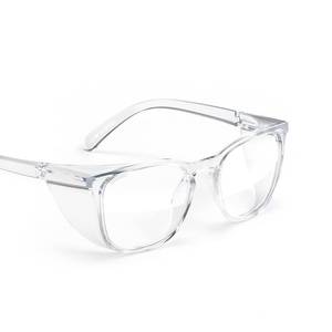 lot 16090 image: Stoggles Square Z87.1 Certified Polycarbonate Safety Glasses, Scratch and Shatter-Proof, Blue-Light and UV Blocking Lens, Top and Side Shields, Anti-Fog Dip Coated, Durable, Protective and Stylish Eyewear - Retail $39