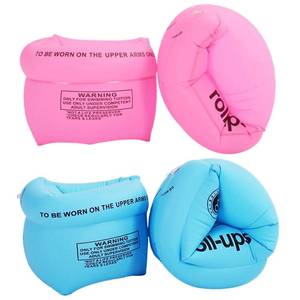 lot 16098 image: 2-4 Pack Arm Floaties Swimming Rings for Kids Children Adults, Pool Floats Arm Bands, Inflatable Swim Rings, PVC Arm Bands Floater Sleeves for Toddlers Children 3-5-6-12 Years (PinkBlue) - Retail $10