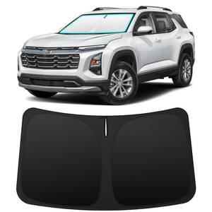 lot 16115 image: INSAUTO Foldable Windshield Sun Shade for Chevy Equinox 2018-2025 (Equinox EV Not Fit), Heat and UV Protection Car Sunshade with Storage Bag, Keep Interior Cool and Easy Installation - Retail $17