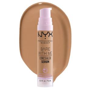 lot 6004 image: NYX PROFESSIONAL MAKEUP Bare With Me Concealer Serum, Concealer Makeup For Up To 24Hr Hydration - Sand - Retail $11