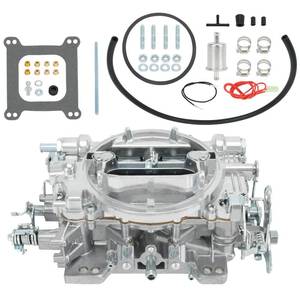 lot 11188 image: 1405 600 CFM 4 Barrel Carburetor wManual Choke Carburetor Compatible with Corvette Silverado GMC Square Bore Carburetor (Non-EGR) - Retail $143