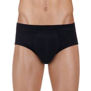lot 12360 image: PROTECHDRY - Washable and Reusable Urinary Incontinence Cotton Brief Underwear for Men, with Front Absorbent Area Large Black - Retail $26