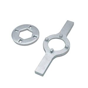 lot 12383 image: AMI PARTS TB123A Washing Machine Spanner Wrench Fit for G-E Whirl-pool Washer Parts, 1-1116 Inch tub nut wrench Replaces TB123B ERTB123A AP6832671 AP4503397 - Retail $17