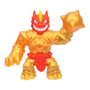 lot 12387 image: Heroes of Goo Jit Zu Smash Strikers, Crunchy Blazagon, Goo Filled Action Figure Armored with The Ultimate Smashing Fist Weapon, Stretch Him Up to 3 Times His Size - Sensory Toys - Retail $10