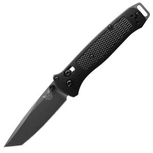 lot 18198 image: Benchmade - Bailout 537GY EDC Knife, Tanto Blade with Black Grivory Handle (537GY) - Retail $160