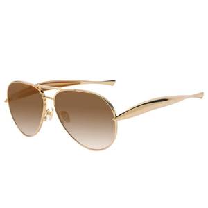 lot 18200 image: Jcheupet Oversized Aviator Sunglasses For Women 70s Retro 2025 Metal Shades with Gold Streamline Arms - Retail $16