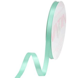 lot 18217 image: VATIN Double Face Aqua Satin Ribbon 38 Continuous 50 Yards,Blue Polyester Fabric Ribbon use for Bows Bouquet, Gift Wrapping, Floral Arrangement Wedding Decoration - Retail $122in