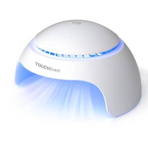 lot 18220 image: TOUCHBeauty Nail Dryer for Kids Teens Beginners LED Fan and Light, Safe, Battery Powered, Non-Hands Tanned Version (TB-2130) - Retail $14