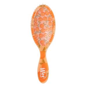 lot 18231 image: Wet Brush Original Detangler, Peach (Tutti Fruitti), Ultra-Soft IntelliFlex Bristles Glide Through Tangles, Detangling Hair Brush, All Hair Types (Wet and Dry), Women and Men, Limited Edition - Retail $12