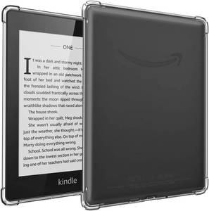 lot 18273 image: Clear Case for 6 Kindle Paperwhite (Model DP75SDI  EY21) 7th6th5th Generation - 201520132012, Bumper Corners TPU Slim Silicone Case, DIY Back Cover for 6in KPW 5th6th7th Gen (Clear) - Retail $8in
