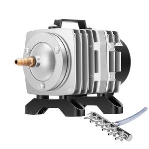 lot 18285 image: VIVOSUN Commercial Air Pump 634GPH, 25W, 40Lmin 6 Outlet for Aquarium and Hydroponic Systems - Retail $33