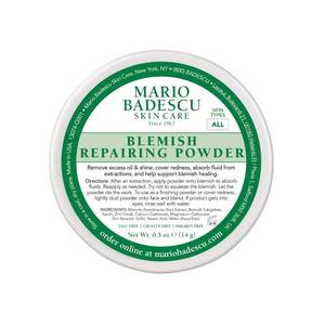 lot 20317 image: Mario Badescu Blemish Repairing Powder, Accelerate Recovery of Popped Pimples, Reduce Redness, Skin Care Powder for Blemish Concealment and Oil Control for Shine Free Matte Finish Complexion, 0.5 Oz - Retail $14