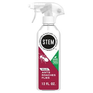 lot 20338 image: STEM Kills Ants, Roaches And Flies Plant-Based Active Ingredient Bug Spray, Botanical Insecticide For Indoor And Outdoor Use 12 fl oz (Pack Of 1) - Retail $6