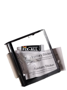 lot 20357 image: Paper Cutter Installation Kit with Fix-All Adhesive - Retail $15