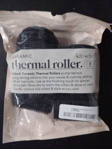 lot 20359 image: Kitsch Ceramic Thermal Hair Rollers - Retail $15