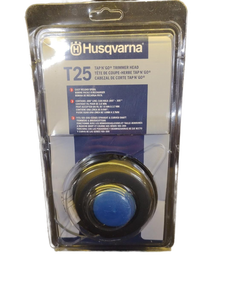 lot 16152 image: Husqvarna T25 Tap N Go Trimmer Head - Retail $19
