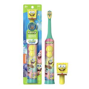 lot 16156 image: Firefly Clean N Protect Spongebob Power Toothbrush, 1 Count(Pack of 1) - Retail $6