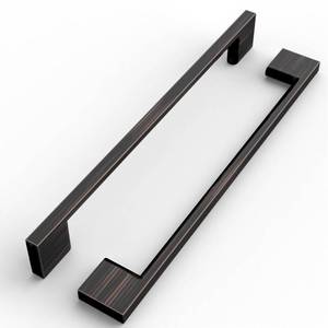 lot 16168 image: FILTA 6 Pack 12.5 Inch(320mm) Hole Centers Oil Rubbed Bronze Cabinet Pulls,Stylish Kitchen Cabinet Handles Zinc Alloy Cabinet Hardware for Cabinets Cupboard Handles Drawer Pulls