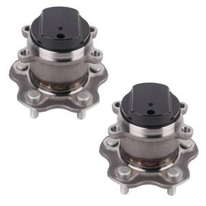 lot 17704 image: Autoround Pair 512534 Rear Wheel Bearing Hub Assembly Compatible with Nissan Rogue 2014-2020, Rogue Sport 2017-2022 FWD Only, 5 Lugs wABS - Retail $93