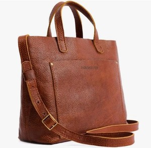 lot 19270 image: Genuine Leather Messenger Bag - Retail $172