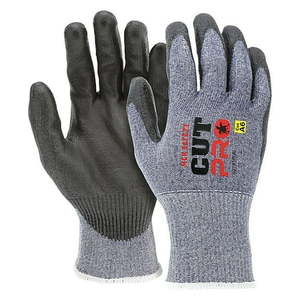 lot 31407 image: MCR Safety 92793PUXL Mcr Safety Cut Pro Gloves, Pu Coated PalmFingers, Cut A6, 24 Pairs