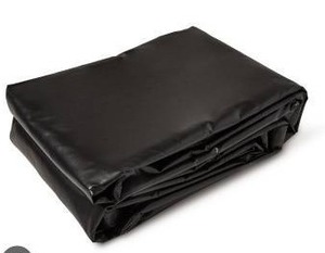 lot 31474 image: Vinyl Laminated Nylon Tarp 19ft x 29ft 4 in