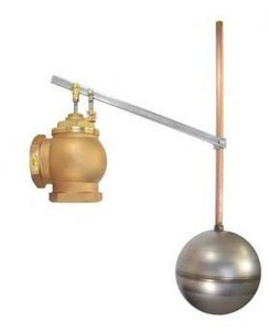 lot 31482 image: Garden Bronze Float Valve, Fnpt Connection, 2 Inch
