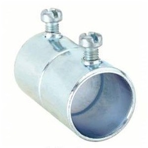 lot 31494 image: Hubbell Set Screw Conduit Coupling, Steel, 34 in, 10 Boxes