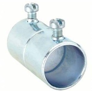 lot 31495 image: Hubbell Set Screw Conduit Coupling, Steel, 34 in, 10 Boxes