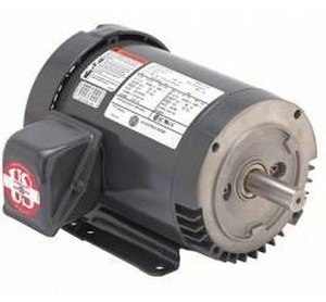 lot 31542 image: U.S. MOTORS General Purpose Motor Totally Enclosed Fan Cooled, C-FaceRigid Base Mount, 7 12 HP