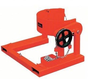 lot 31548 image: Dayton Fork Mounted Drum Carrier 21VG49A
