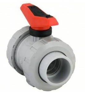 lot 32895 image: GF PIPING SYSTEMS Manual Two-Way Ball Valve 2 in 163546347