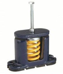 lot 32991 image: Floor Mount Spring Vibration Isolator