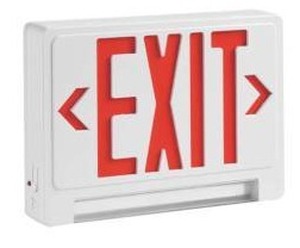 lot 32997 image: Hubbell Dual-Lite SEWLDRWE-4X Exit Sign
