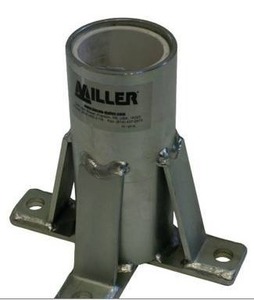 lot 32998 image: MILLER DH-7SS  Floor Mount Sleeve Stainless Steel