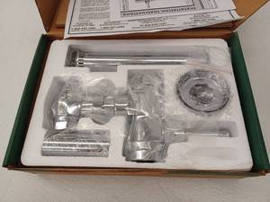 lot 33026 image: American Standard Chrome Manual Toilet Flush Valve 6047.121.002