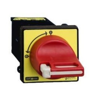 lot 33029 image: Schneider Electric Switch Disconnector, TeSys Control, For ONEmergency Stop, 20A(VN20), For Mounting on Door VCDN20, 2 Pack