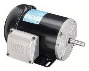 lot 33036 image: WEG General Purpose Motor Totally Enclosed Fan Cooled, Rigid Base Mount, 12 HP, 208-230460V AC