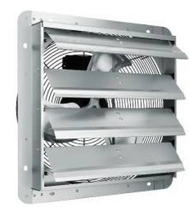 lot 33040 image: Multi Products Company Inc Shutter For Attic Fan, 16x16 Inch
