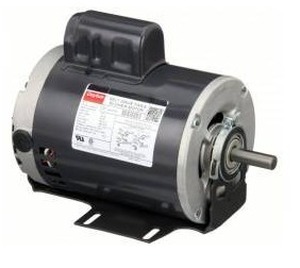 lot 33051 image: DAYTON Belt Drive Motor 1 Speed, Open Dripproof, Cradle Base Mount, 1 HP, 1,725 Nameplate RPM, Auto