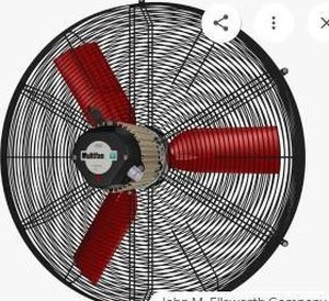 lot 33068 image: Vostermans Multifan FXCIRC30-2120BB 30 in. 120 Volts 1 Phase Basket Fan