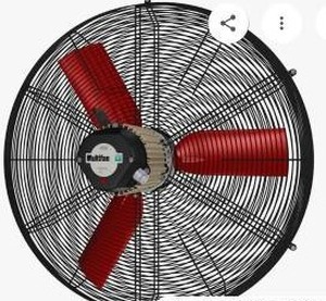 lot 33071 image: Vostermans Multifan FXCIRC30-2120BB 30 in. 120 Volts 1 Phase Basket Fan