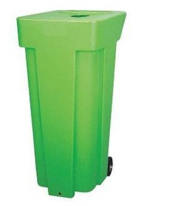 lot 33101 image: Honeywell Home Sperian Fluid Disposal Cart for Fendall Porta Stream I, II, III, and Fendall Flash Flood, 23.5 gallon Capacity, Green