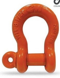 lot 33132 image: CM 20T Screw Pin Anchor Shackle, 2 Pack