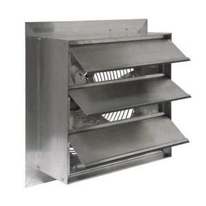 lot 33151 image: Canarm Exhaust Fan, 12In Bld Dia Galvalume 115230V AX12-1V