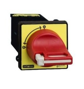 lot 33157 image: Schneider Electric Switch Disconnector, TeSys Control, For ONEmergency Stop, 20A(VN20), For Mounting on Door VCDN20, 2 Pack
